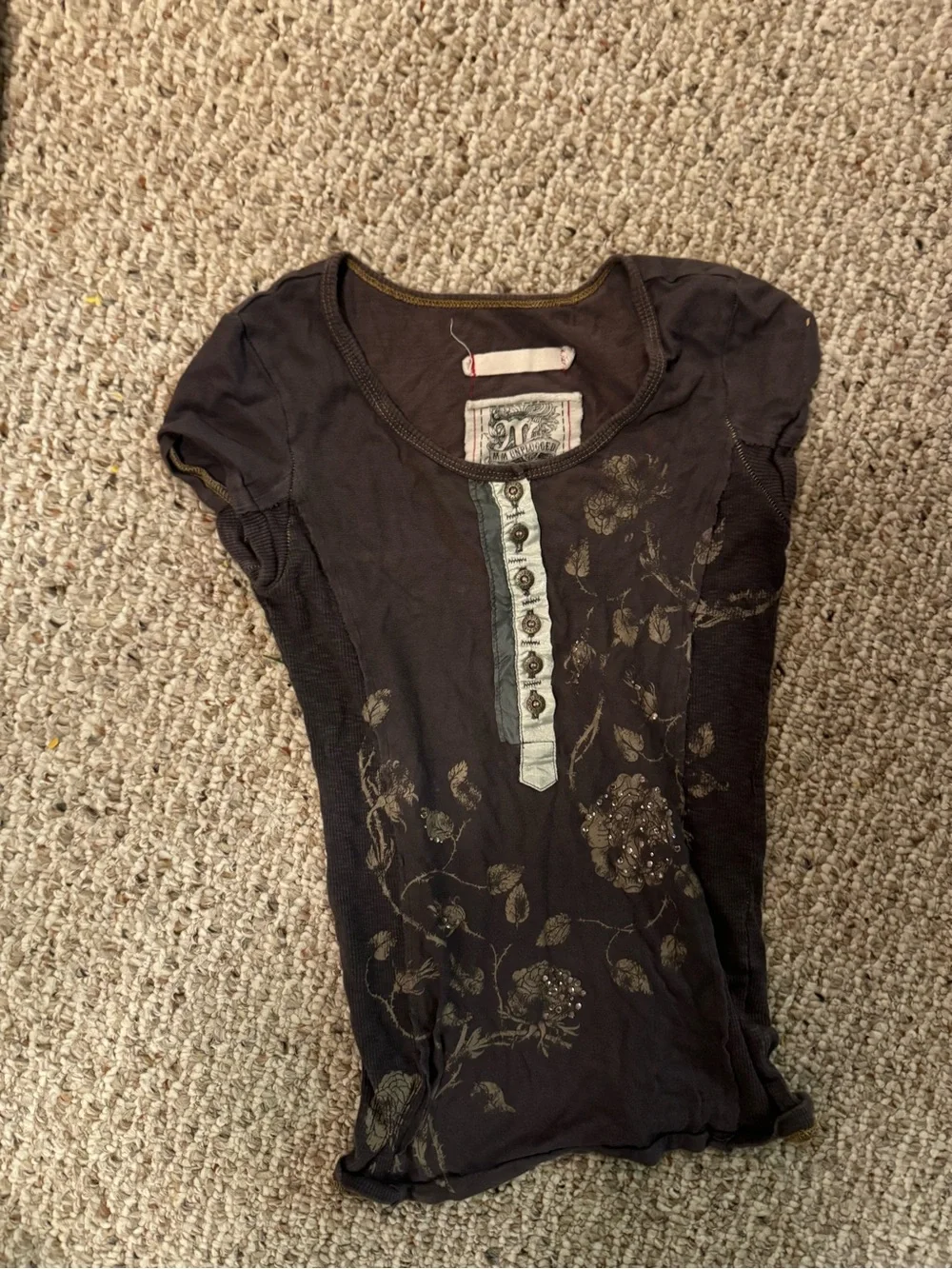 Vintage ‘00s Miss Me babydoll tee